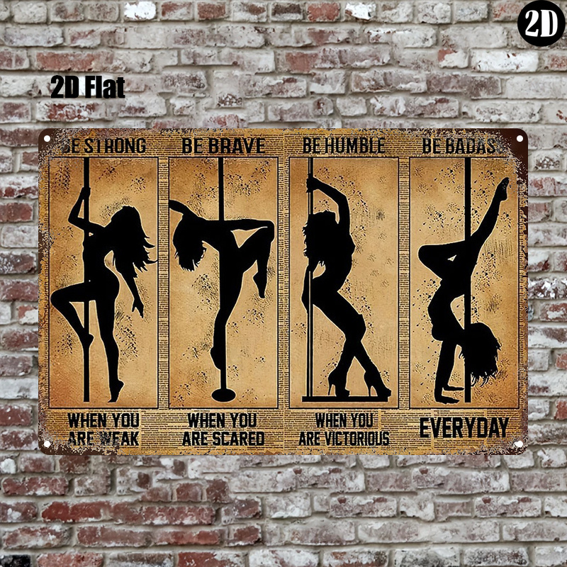 Wine Tag Label - Rectangular Vintage Metal Tin Sign Pole