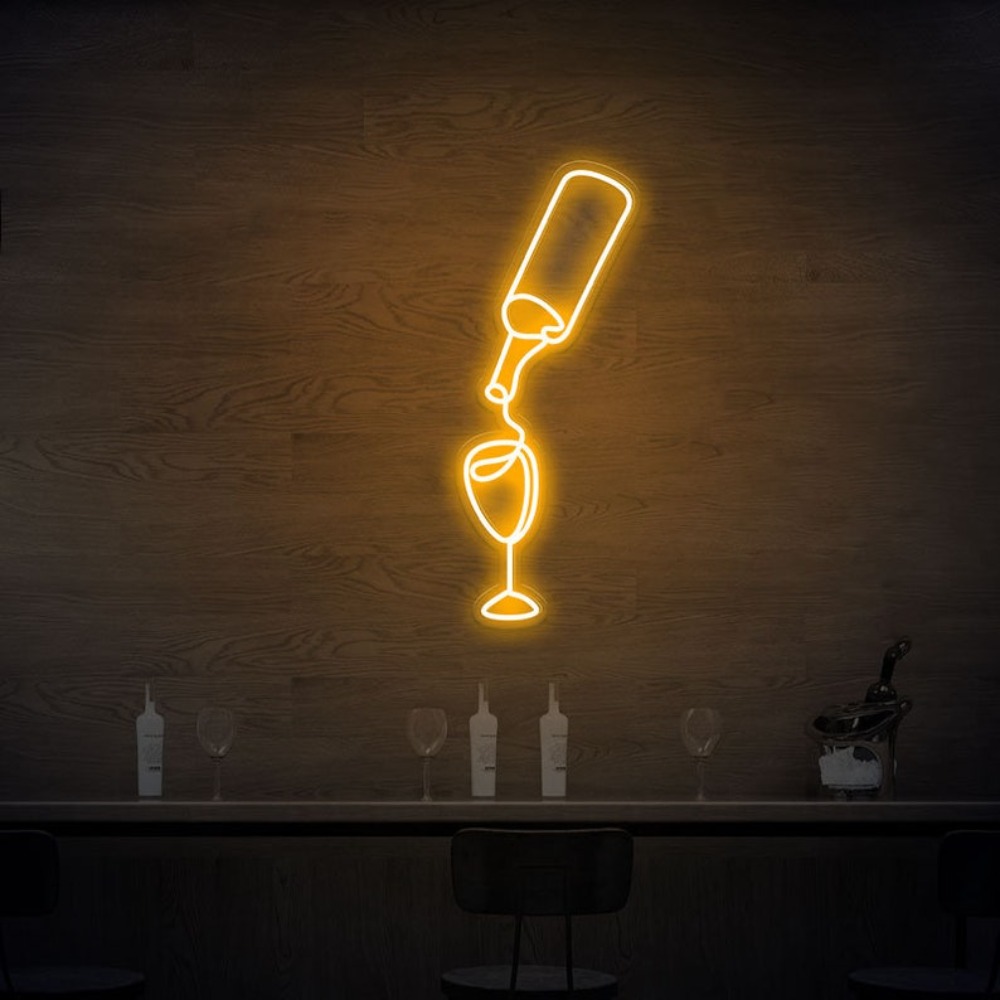 Wine Led Neon Sign lights USB  - Wine Beer Store review and price