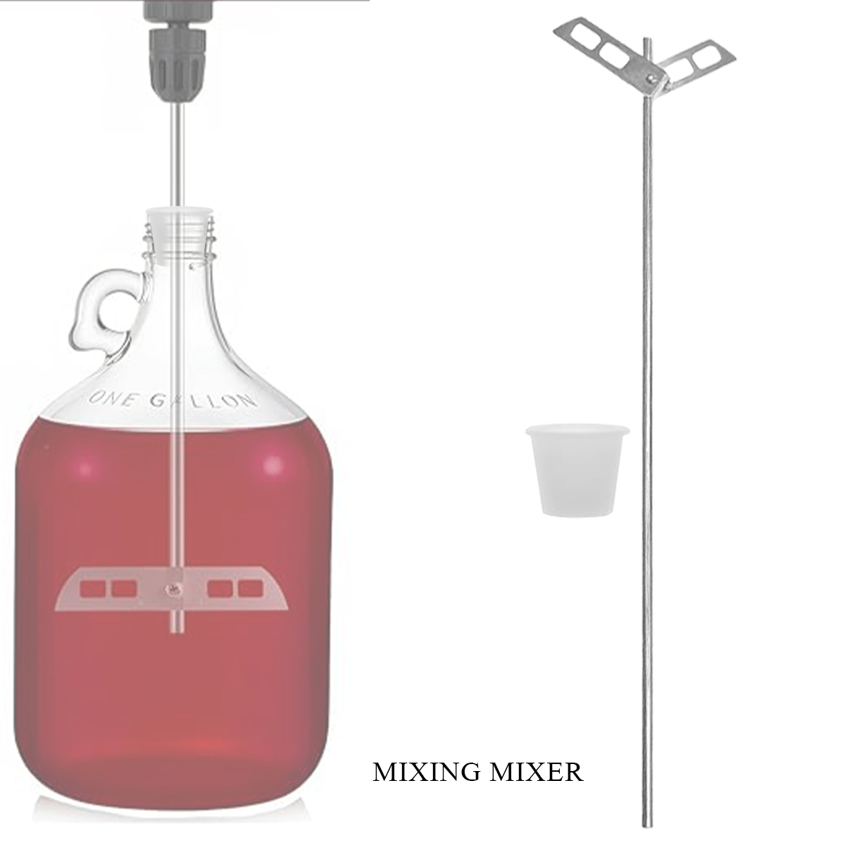 Beer Degassing Stirrer Paddle, - Wine With Beer Mix review and price