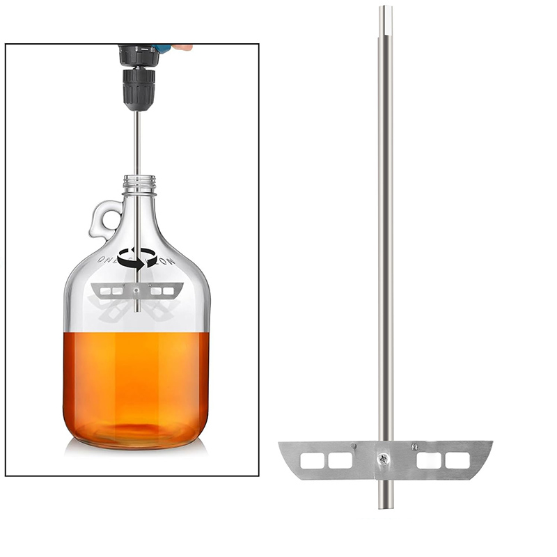Stainless Steel Drill Stirrer, - Wine With Beer Mix review and price