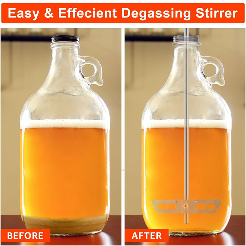 Stainless Steel Drill Stirrer, - Wine With Beer Mix review and price
