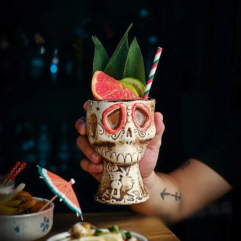 480ml Halloween Party Skull Co - Wine With Beer Mix review and price